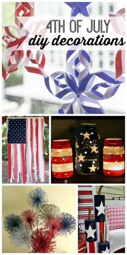 DIY 4th of July Decorations - My Life and Kids