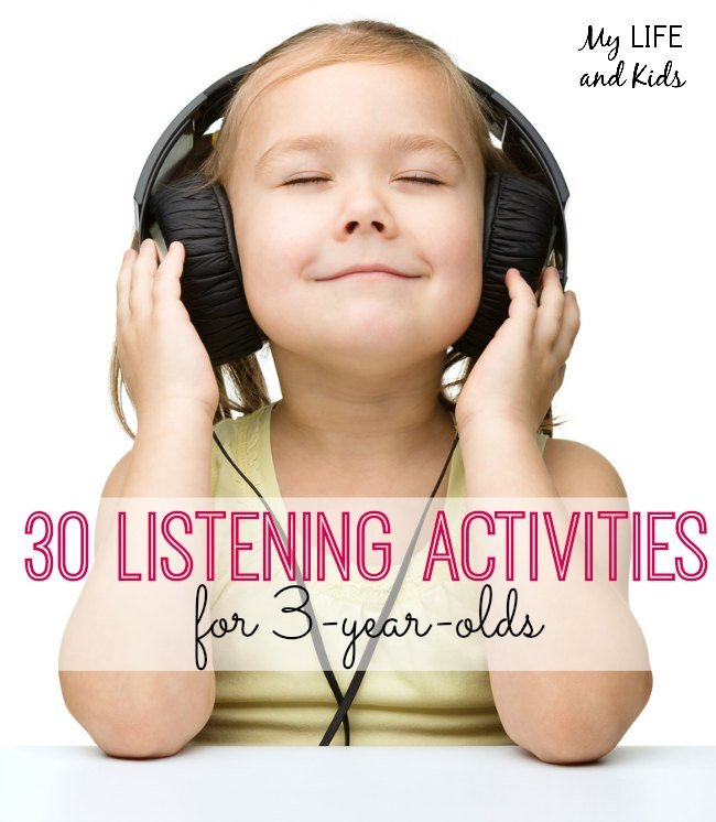 30 Listening Activities for 3 Year Olds