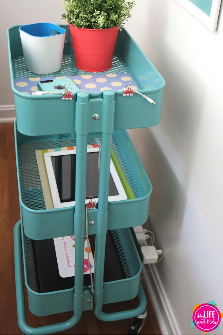 Sleep Better with a DIY Charging Station - My Life and Kids