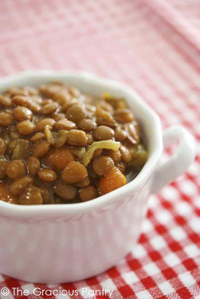 Clean Eating Slow Cooker Lentil Soup copy