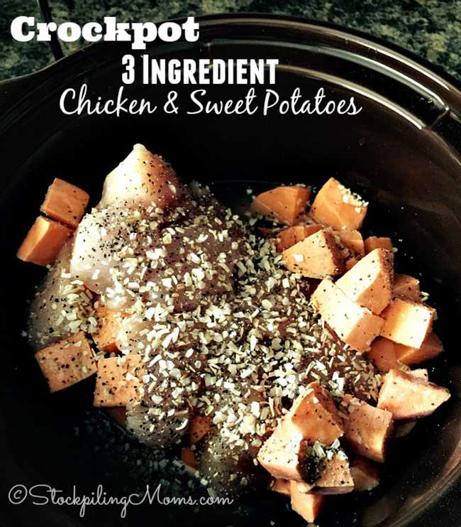 Crockpot 3-Ingredient Chicken & Sweet Potatoes copy