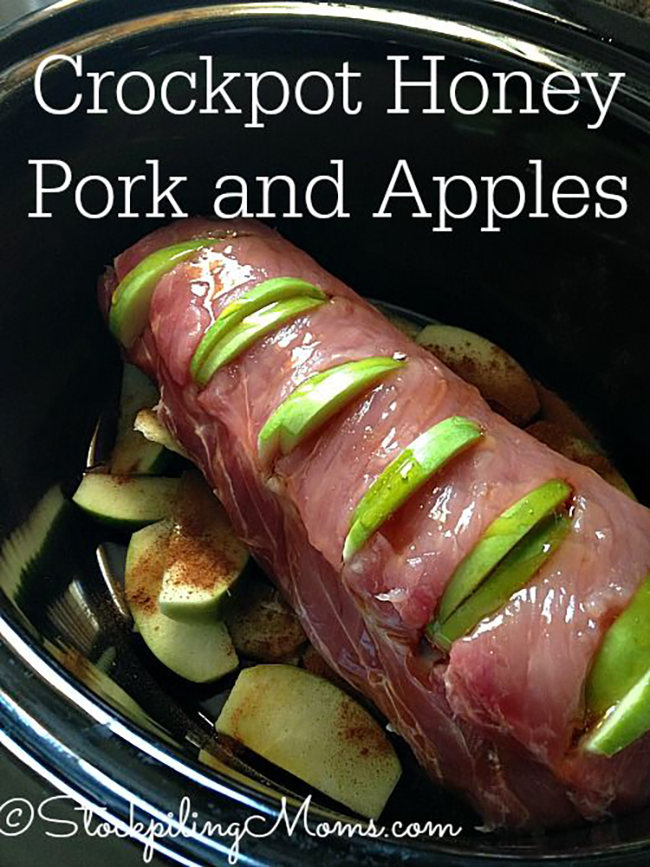 Crockpot Honey Pork and Apples copy