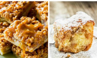 15 Apple Dessert Recipes - including apple pie, apple cake, apple bars, and even a few healthy apple dessert options. These apple recipes are so good, you're going to want to eat dessert before dinner (and maybe for breakfast too).