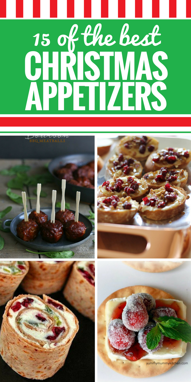 15 Christmas Appetizer Recipes