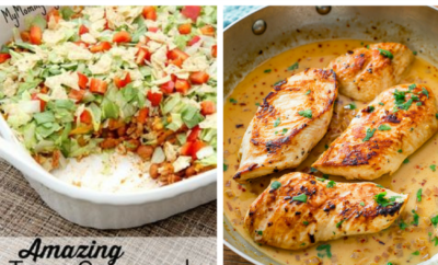 15 Easy Dinner Recipes. Everyone wants their food to be healthy and delicious - but few of us always have the time. These great meal ideas are so easy, anyone can bake (or sautee, or stir) them up.