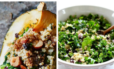 15 Gluten Free Healthy Recipes. So many foods contain gluten, sometimes it's hard to find delicious things that are safe to eat. These 15 gluten free recipes, from dinner ideas to breakfast bars, will solve that problem. We really love this kale and quinoa black bean salad.