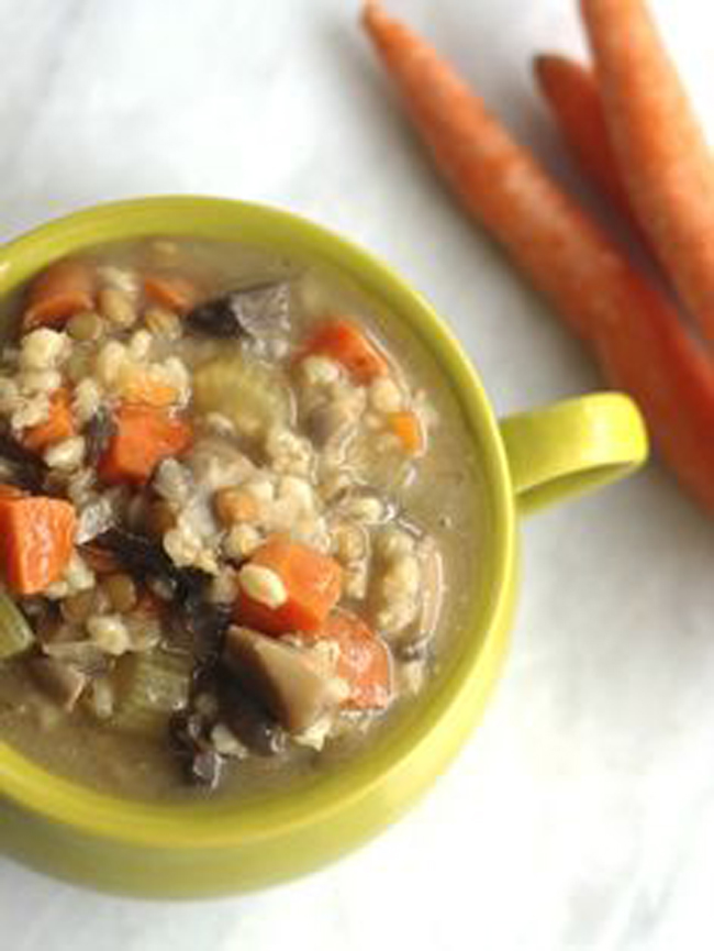 crock-pot-mushroom-barley-and-lentil-soup