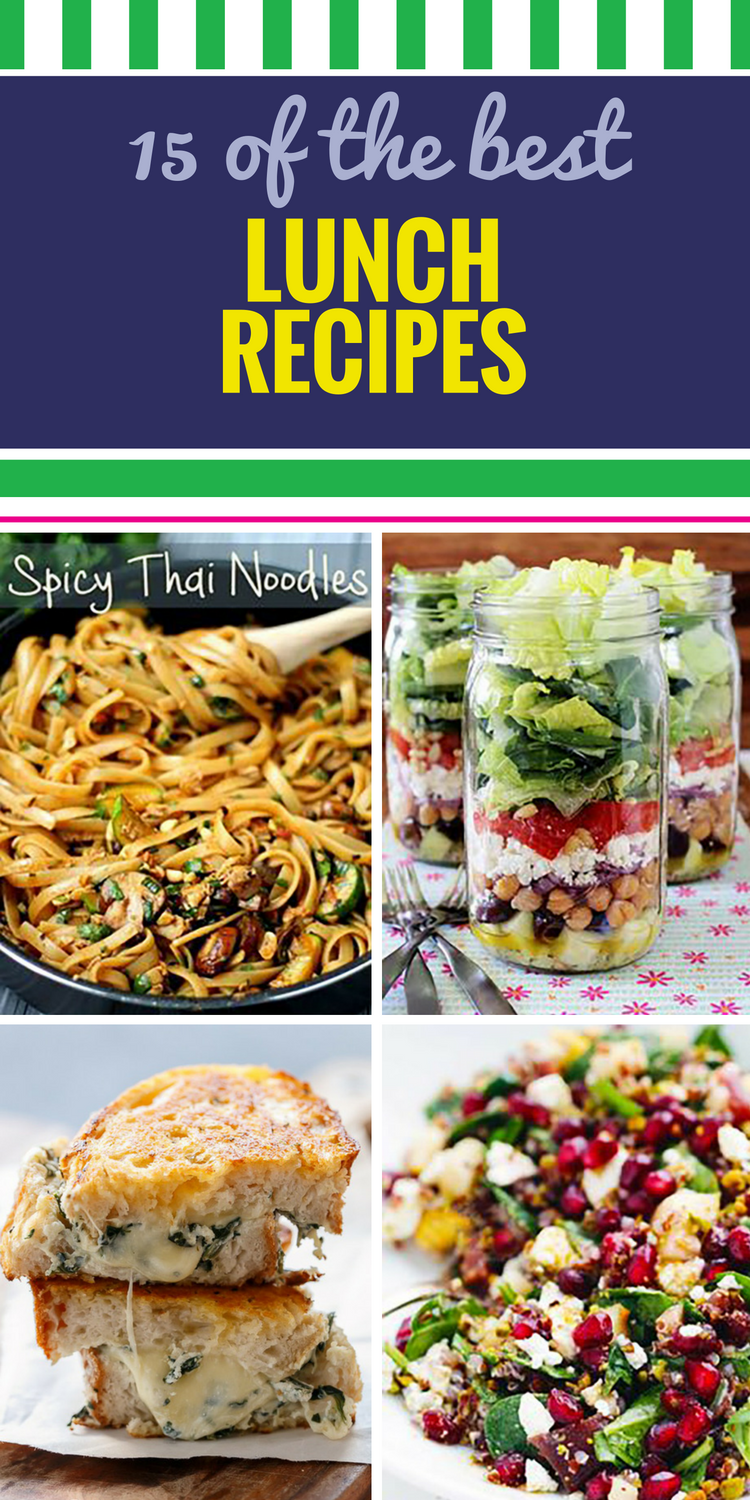 15 Lunch Recipes - My Life and Kids