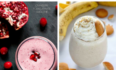 15 Smoothie Recipes. Drinking smoothies is a great way to incorporate more fruits, veggies and yogurt into a healthy diet. Try them for breakfast, a mid-day pick me up, or even dessert - the banana and mango in the tropical smoothie is so sweet and refreshing.