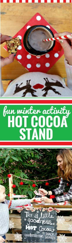 DIY Hot Chocolate Stand - My Life and Kids