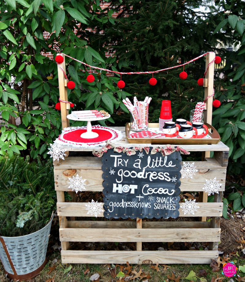 DIY Hot Chocolate Stand - My Life and Kids