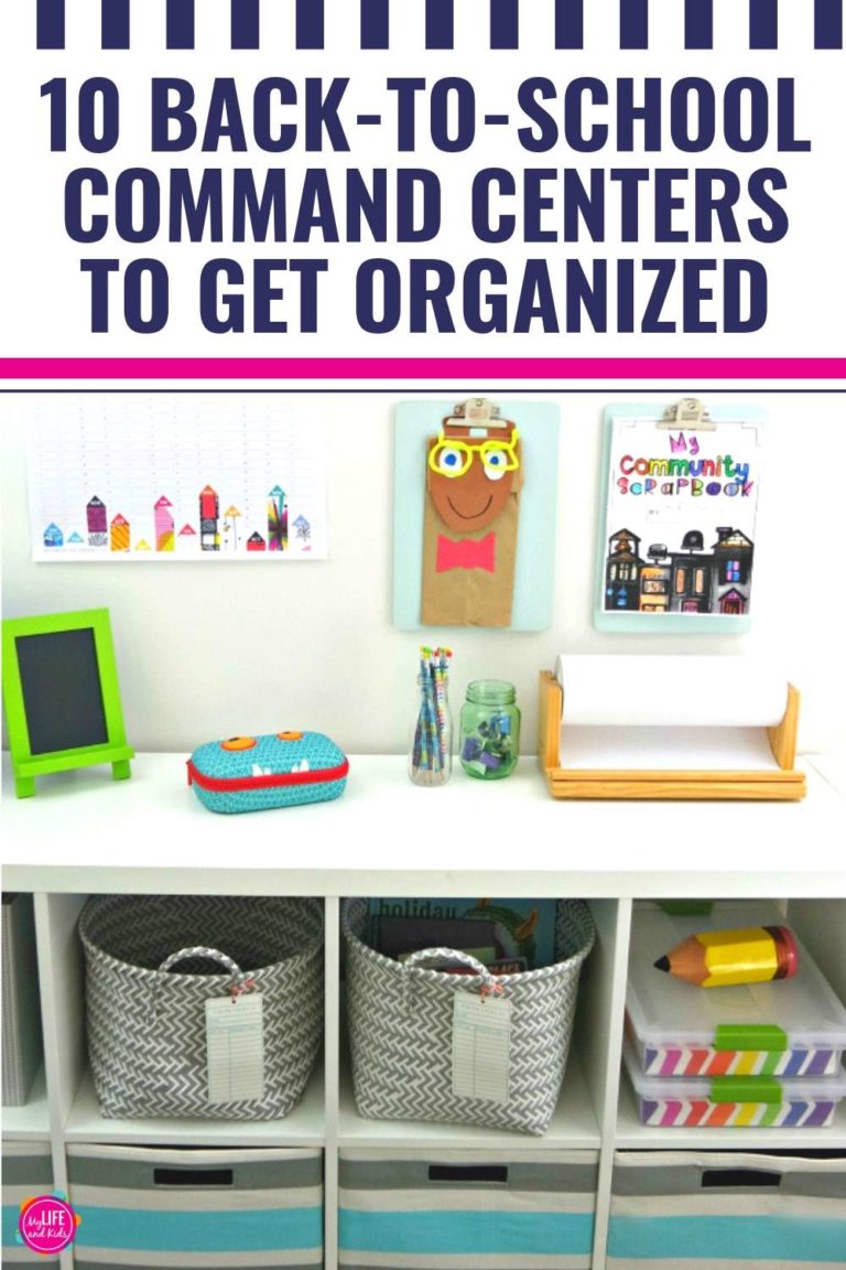 10 Back to School Command Centers to get you organized