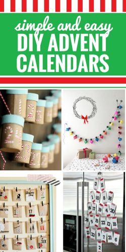 DIY Advent Calendars - My Life and Kids