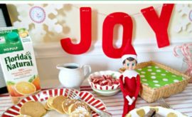 Whether you're hosting an Elf on the Shelf brunch as an introduction to the season or as a goodbye party for your Christmas Elf, your kids will love these Christmas Elf games, coloring sheets, Mad Libs, photo props and charades. And you will love these simple and delicious recipes for orange juice pancakes and "grinch juice." This DIY Elf on the Shelf breakfast doesn't get any easier than downloading these free printables and following these simple ideas for a brunch that you and your kids will always remember.