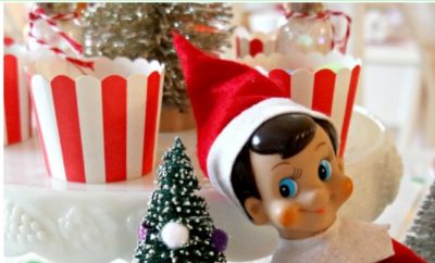 Your kids will LOVE decorating a tree for their Elf on the Shelf. And you will love how SIMPLE this project is. No glue needed. This fun Elf on the Shelf DIY craft is perfect for your next Christmas party for kids.