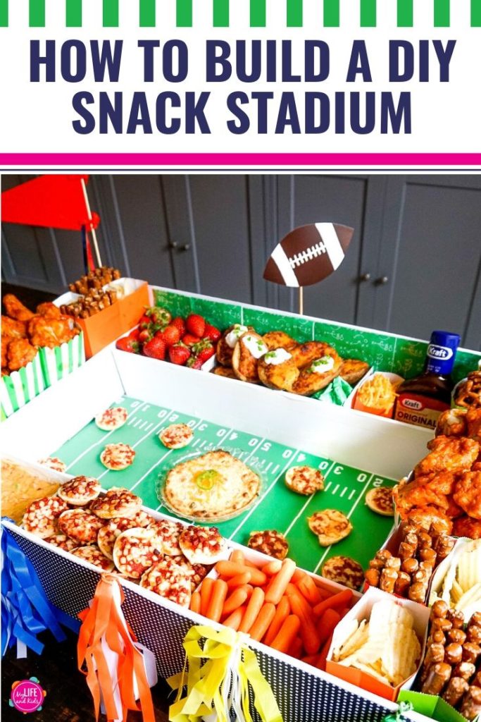 Whether you’re gearing up for the Big Game or just planning a football-themed party, this DIY snack stadium is super easy to pull together. When you fill it with your favorite Kraft Heinz products from Walmart, it takes this simple concept to the ultimate level. From Bagel Bites to Potato Skins (and this amazing Jalapeño Popper Dip), your guests will be amazed by this party food – Only the Greats Make the Bowl! [AD] #kraftheinzsnackstadium #gamedayready #Walmart [sponsored]
