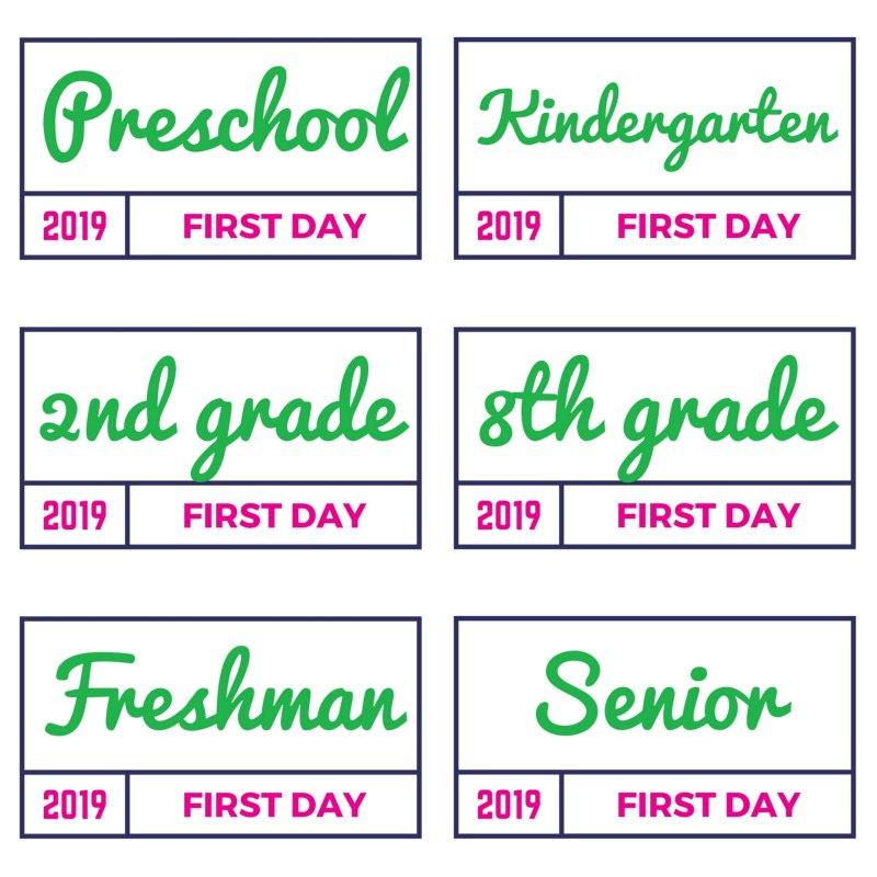 All About Me Back-to-School Printables - Happiness is Homemade