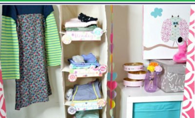 Whether you're trying to incorporate new routines to get organized for back to school (and all those new outfits), or you're just looking for a way to make your mornings run smoother, this morning hack will help your entire family get out the door each day. You don't even need to overhaul your kids' entire closet to incorporate this. From toddlers to teens (and even adults), use these free printables to get organized now. #backtoschool #outfits #organization #closets #freeprintable