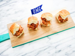 Shredded Chicken Sliders with Homemade BBQ Sauce - My Life ...