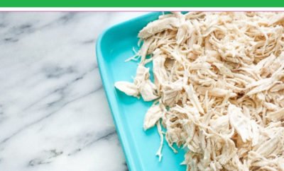 Whether you're making shredded chicken in the crockpot, the instant pot, in the oven or on the stovetop, I'm sharing the easiest way to make shredded chicken, plus I'm sharing some of my very favorite recipes to make with shredded chicken. I love making a ton of shredded chicken to incorporate into meals during the week, or to freeze for quick and easy meals all month long.