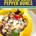 These stuffed peppers made with shredded chicken and brown rice are easy, healthy and downright delicious. You can make the shredded chicken base in the instant pot, the crockpot, in the oven or on the stovetop.This baked sweet pepper bowl hits all the feels. With its bold, bright presentation, it is easy to forget how much nutritional value is packed into each pepper!