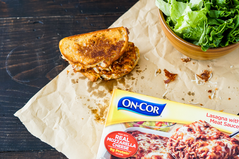 oncor lasagna grilled cheese