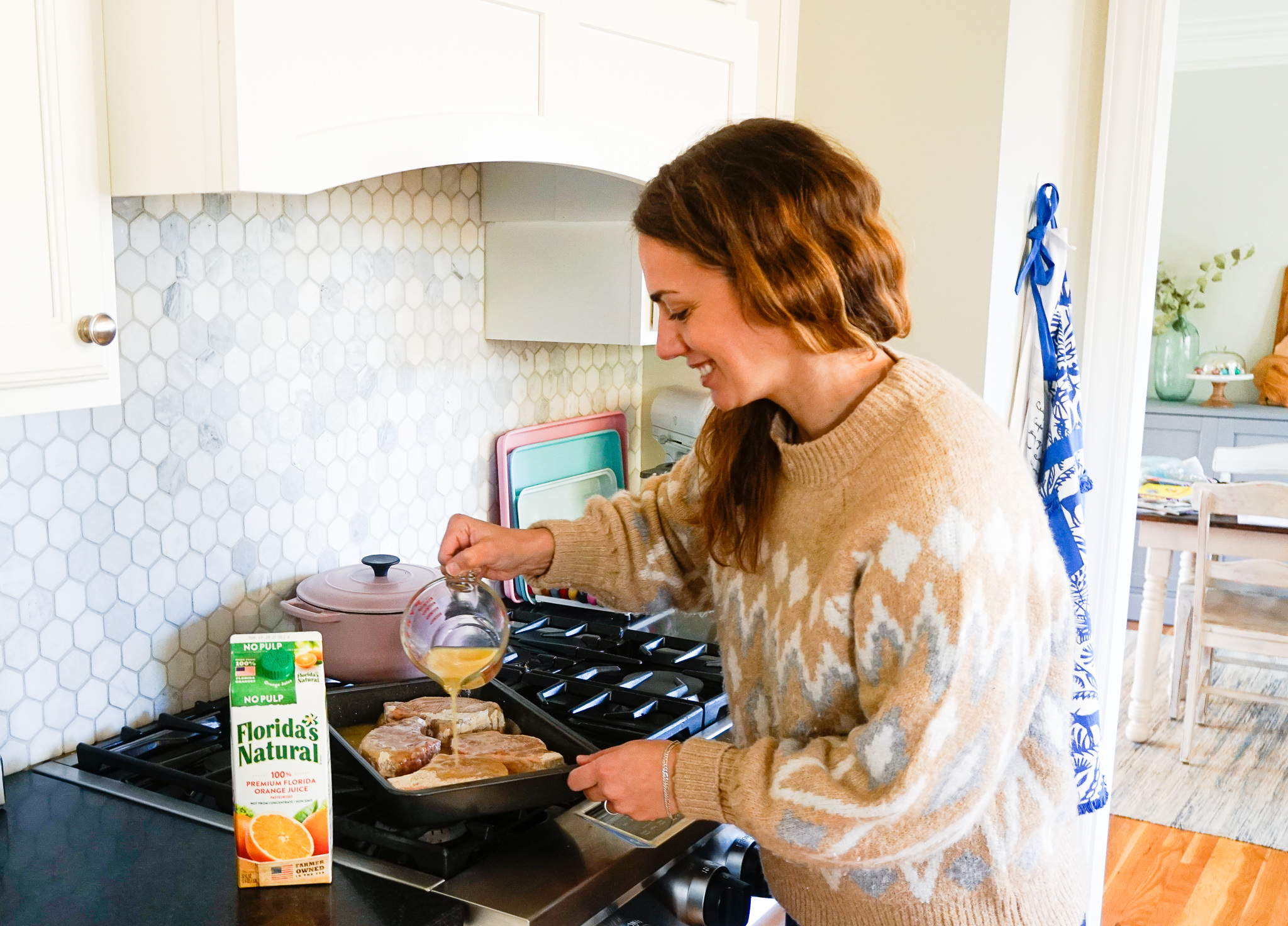 Quick Orange Juice and Gingered Pork Chops Recipe - My Life and Kids