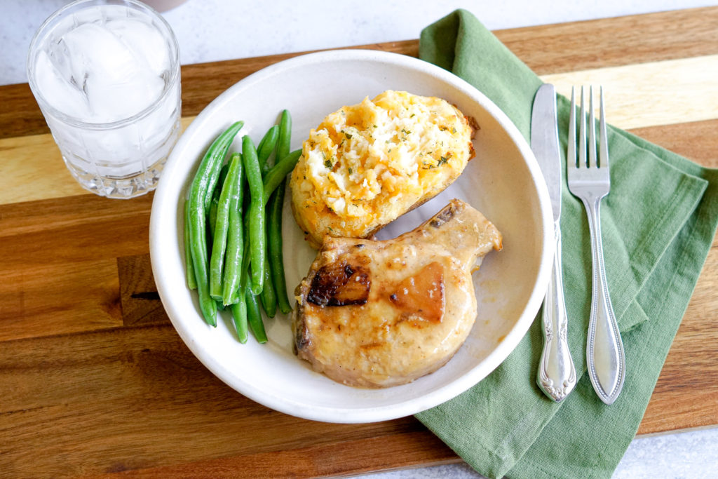Quick Orange Juice and Gingered Pork Chops Recipe My Life and Kids