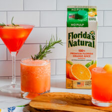 Summer Splash with Orange Juice Ice Cubes (made Three Ways ...