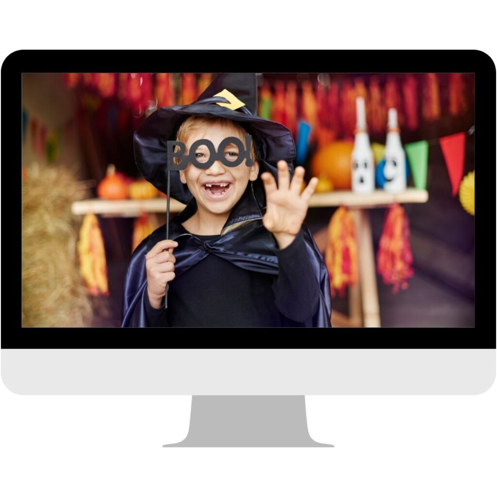 How to Host a Virtual Halloween Party for Kids (with Halloween Games