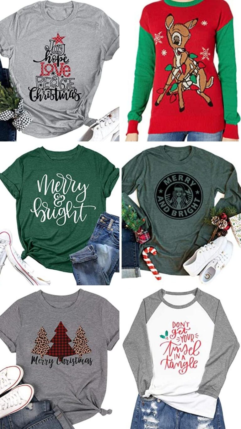 The Best Cute and Cheap Christmas Shirts and Sweaters on Amazon Prime for Women, Men and Teens