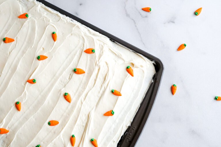 CELEBRATE SPRING BRUNCH WITH THIS ORANGE JUICE CARROT CAKE