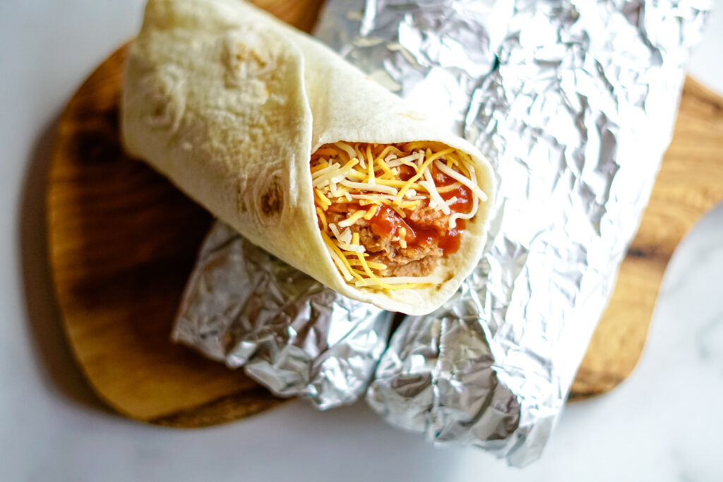 Copycat Taco Bell Bean Burritos Recipe with Red Sauce My Life and Kids