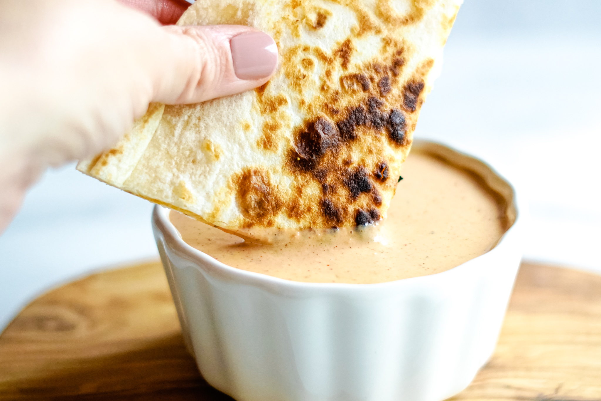 Copycat Taco Bell Quesadilla Sauce Recipe - My Life and Kids