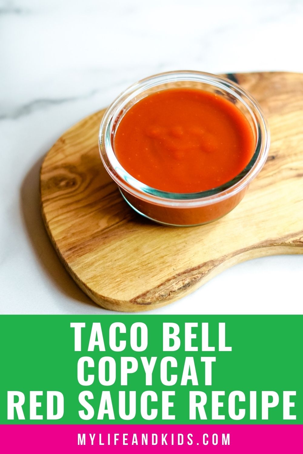 Copycat Taco Bell Red Sauce Recipe My Life and Kids