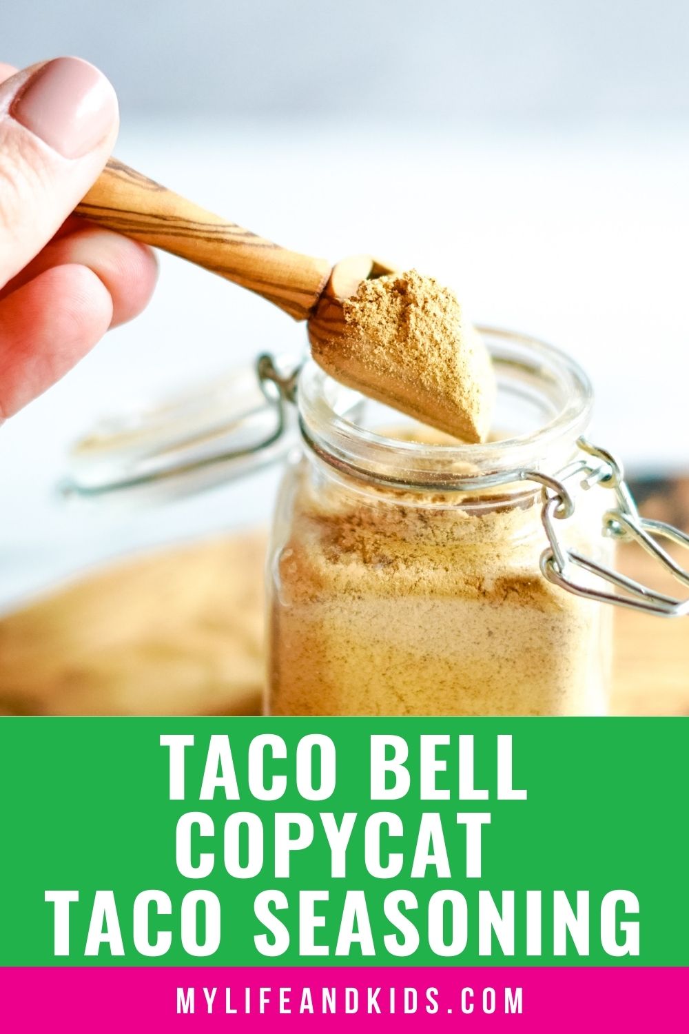 Copycat Taco Bell Taco Seasoning Recipe - My Life And Kids