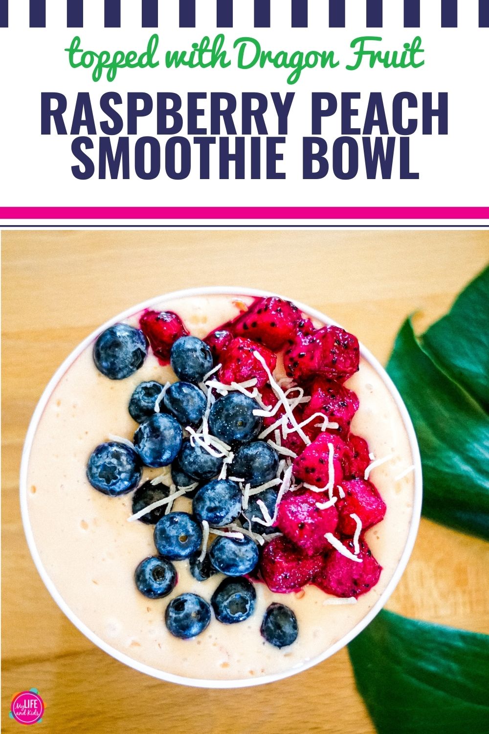 Lemonade Smoothie Bowls - My Life And Kids