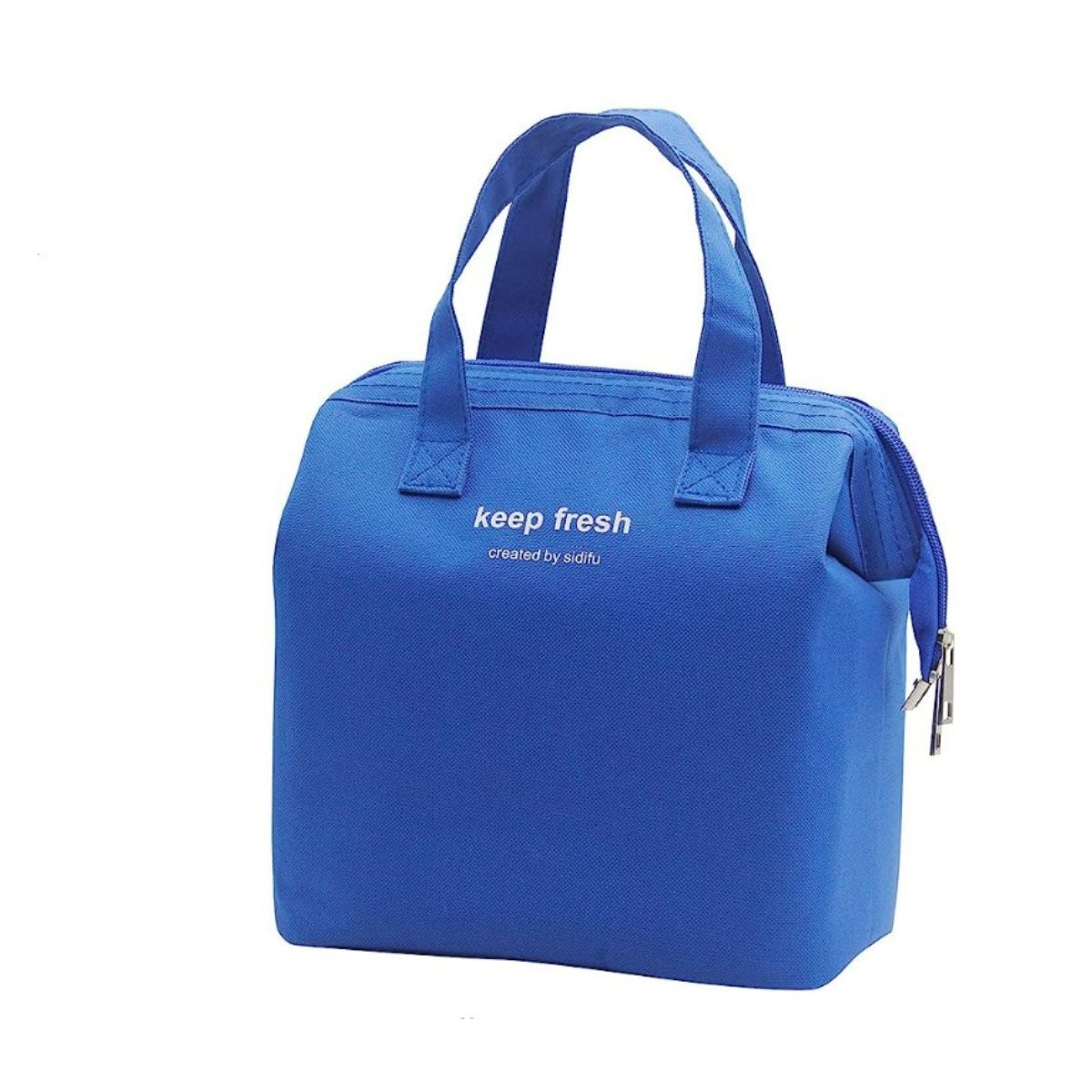 Blue basic insulated lunch box