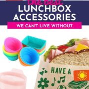 Pinterest PIn advertising the best lunchbox accessories