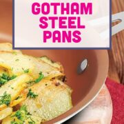 Pinterest pin - everything you need to know about gotham steel pans