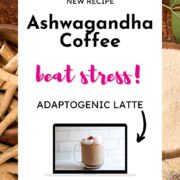 Easy Ashwagandha Coffee Recipe Pin