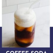 Easy Coffee Soda Recipe Pin