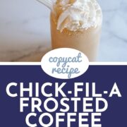 Chick-fil-A Copycat Frosted Coffee Recipe Pin