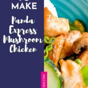 Panda Express Mushroom Chicken Recipe Pin