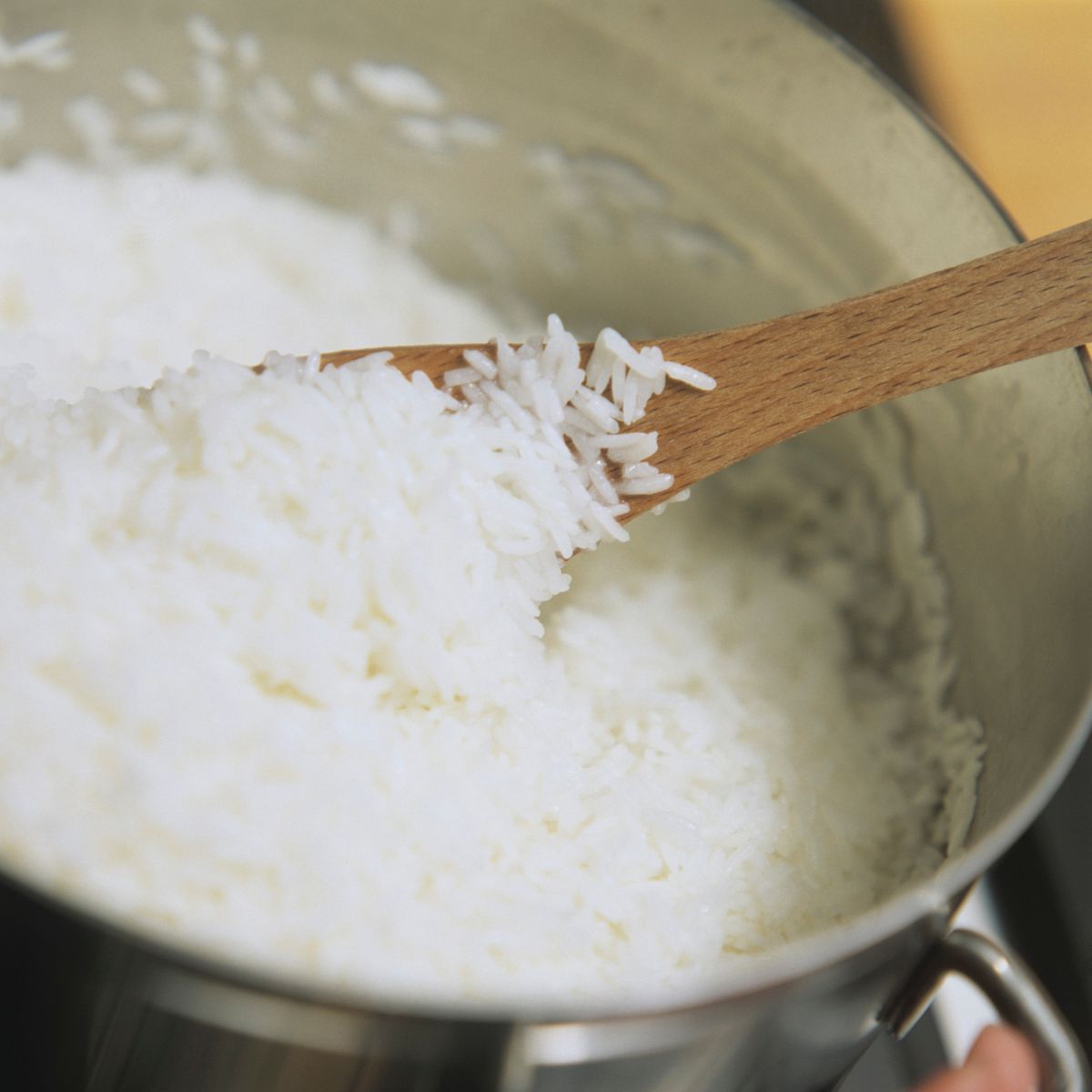 Fried rice recipe, step 1 - make the rice