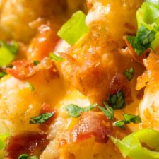Cheesy Chicken Tater Tot Bacon Ranch Crock Pot Casserole - My ...