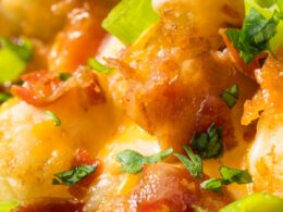 Cheesy Chicken Tater Tot Bacon Ranch Crock Pot Casserole - My ...