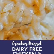 Cracker Barrel Copycat Dairy Free Cheesy Potatoes Recipe Pin
