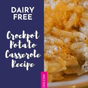 Cracker Barrel Copycat Dairy Free Cheesy Potatoes Recipe Pin