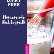 Dairy Free Buttermilk Recipe Pin
